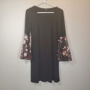 Roz & Ali Black Dress Size Small